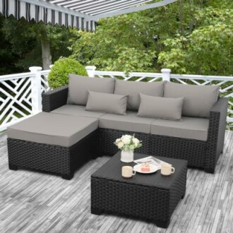 Rattaner 3 Piece Patio Furniture Set Review: Durable, Comfortable, and Stylish